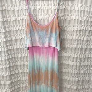 Tie-Dye Maxi Dress purchased from Lulus